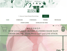 Tablet Screenshot of nzbloom.com